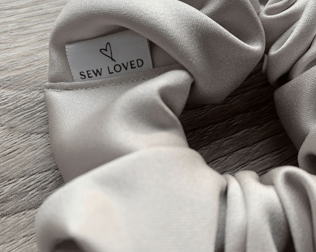 SEW LOVED, a custom scrunchie shop based in Milwaukee, Wisconsin